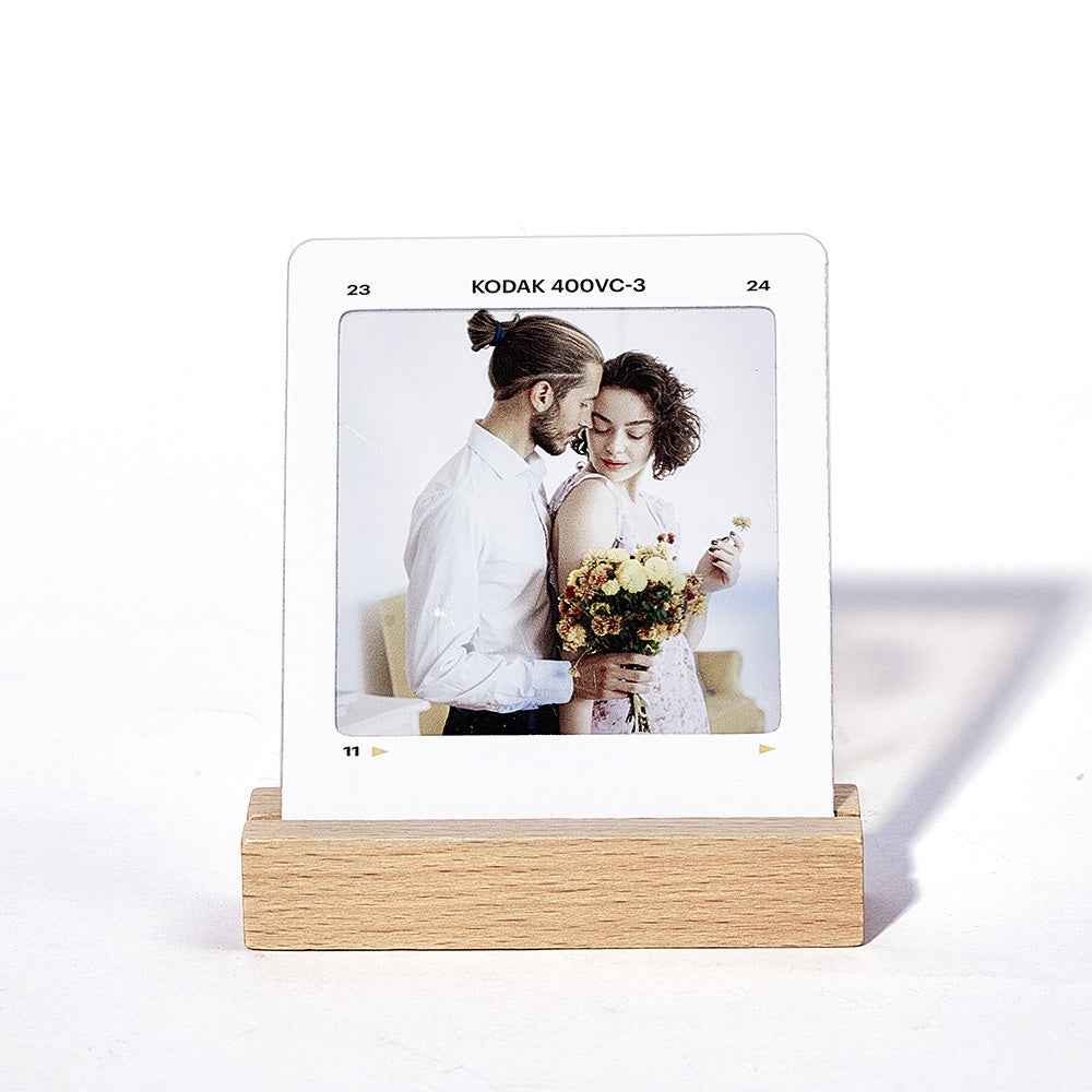Custom Photo Light and Shadow Ornament Film Reversal Photo Projection Ornament