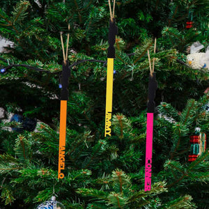 Personalized Christmas Lightsaber ornament Custom Family Member Name Unique Christmas Gifts