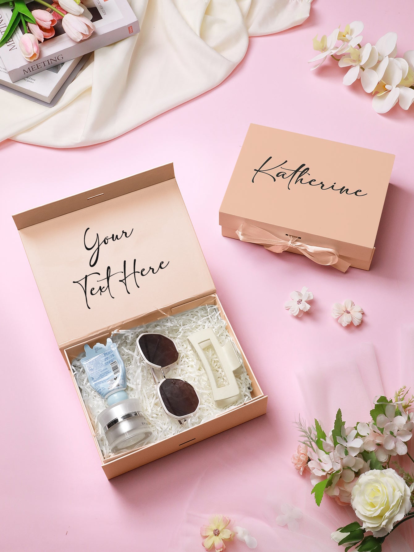 Personalised Bridesmaid Proposal Gift Box - Custom Empty Gift Box for Wedding Party