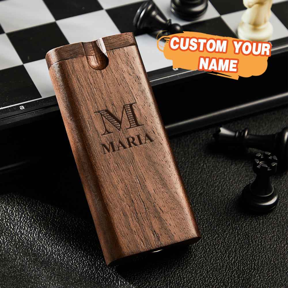 Personalized Wooden Box Wooden Dugout One Hitter Mini Portable Storage Box Christmas Gift