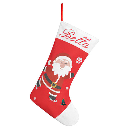 Personalised Christmas Stockings | Custom Embroidered Character Stocking