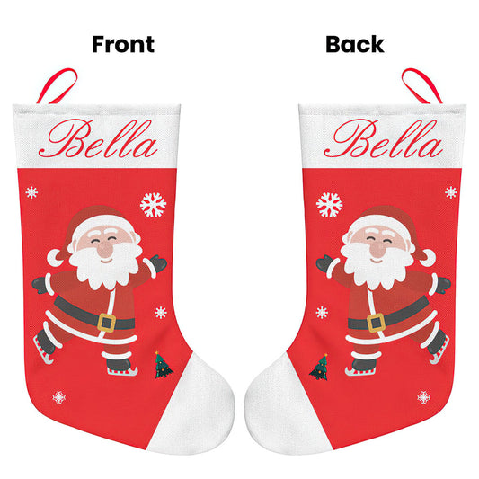 Personalised Christmas Stockings | Custom Embroidered Character Stocking