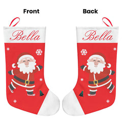 Personalised Christmas Stockings | Custom Embroidered Character Stocking