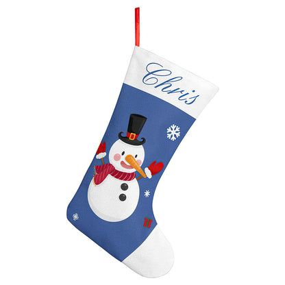 Personalised Christmas Stockings | Custom Embroidered Character Stocking