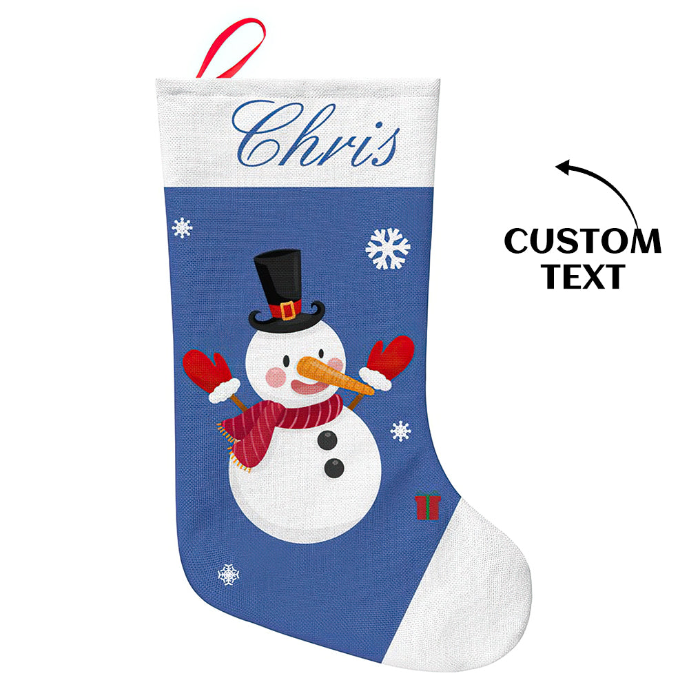 Personalised Christmas Stockings | Custom Embroidered Character Stocking