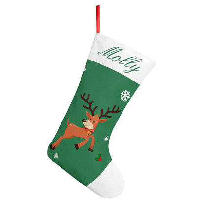 Personalised Christmas Stockings | Custom Embroidered Character Stocking