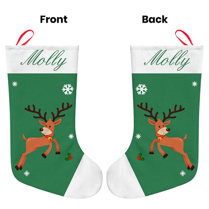 Personalised Christmas Stockings | Custom Embroidered Character Stocking