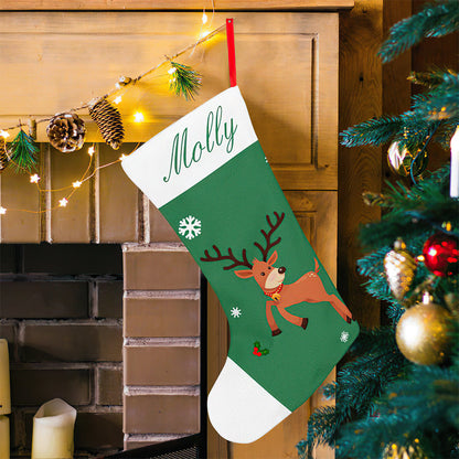 Personalised Christmas Stockings | Custom Embroidered Character Stocking