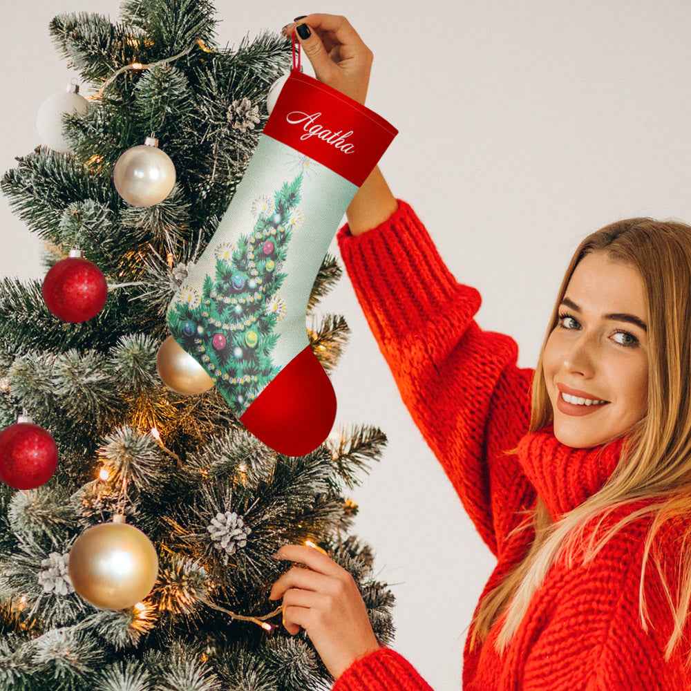 Christmas Gifts Custom Stockings Personalized Needlepoint Stockings Name Stockings