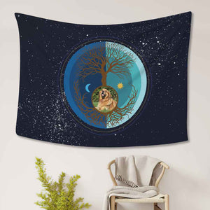 Fantasy Tree of Life Tapestry Custom Photo Tapestry Hanging Aesthetic Tapestry for Bedroom Living Room