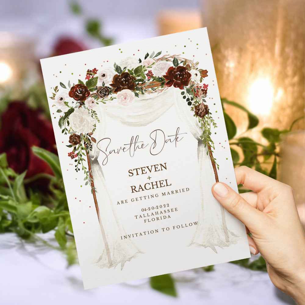 Custom Wedding Invitations - Personalized Save the Date Cards