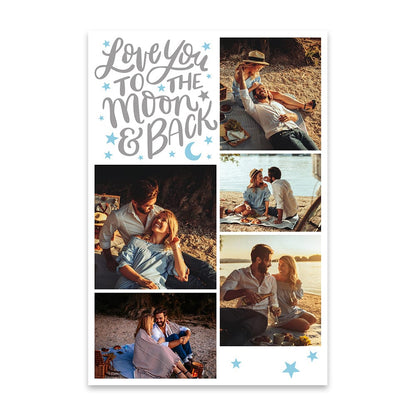 Personalised Photo Duvet Cover - Custom Collage Bedding Set | Unique Gift