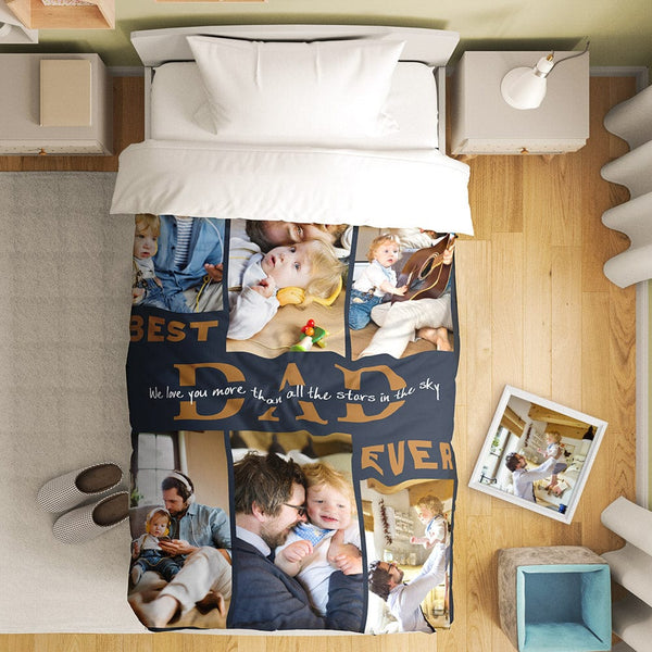 Personalised Photo Duvet Cover - Custom Collage Bedding Set | Unique Gift