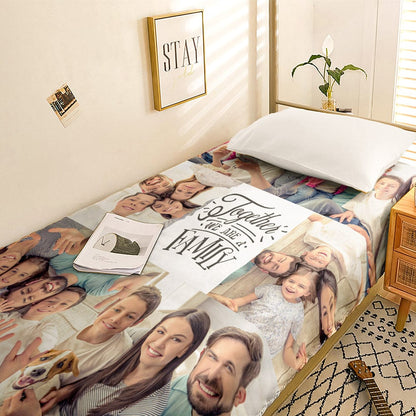 Personalised Photo Duvet Cover - Custom Collage Bedding Set | Unique Gift