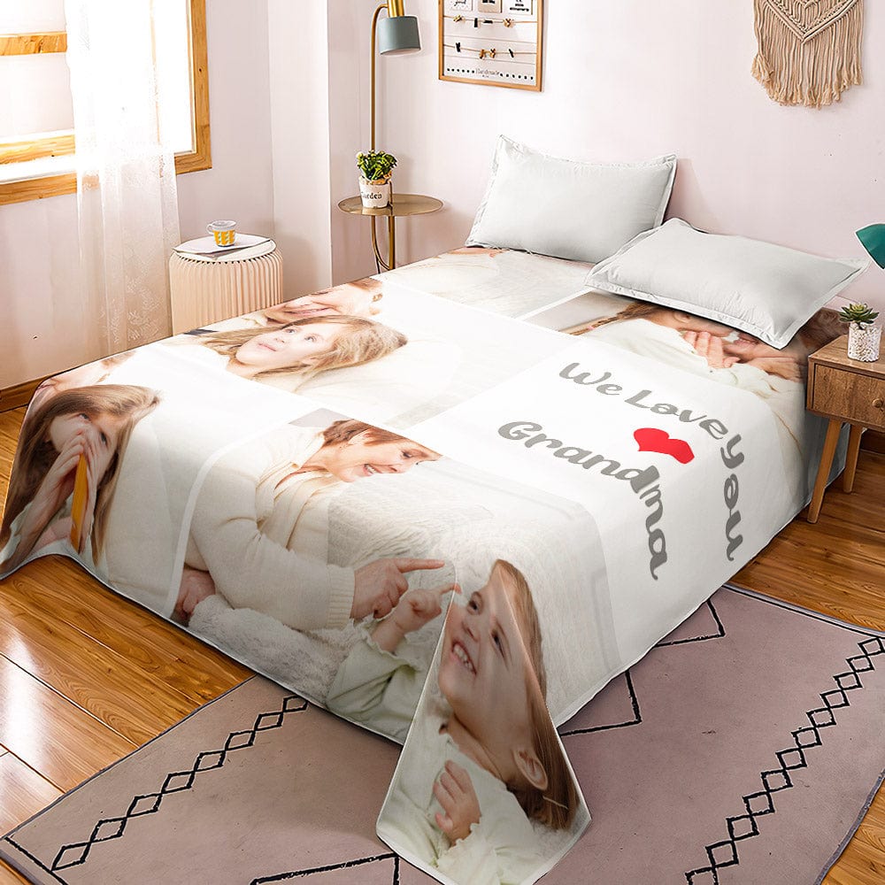 Personalised Photo Collage Duvet Cover | Custom Bedding Set | Unique Gift Idea
