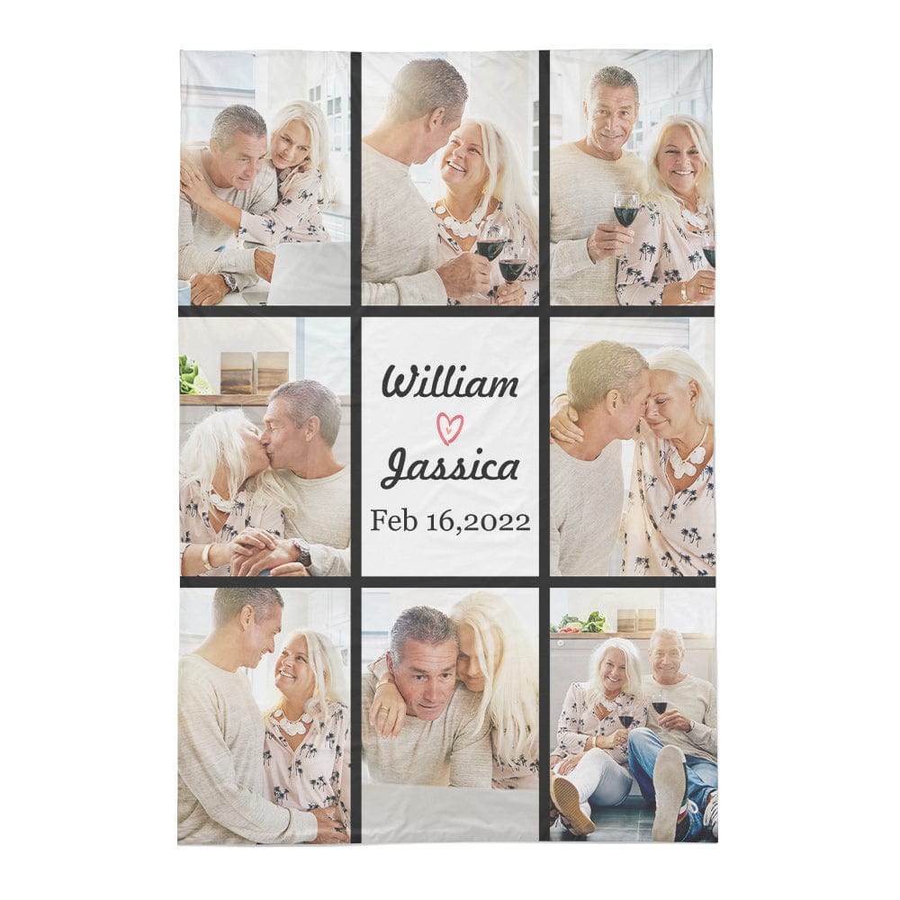 Personalised Photo Collage Duvet Cover | Custom Bedding Set & Unique Gift