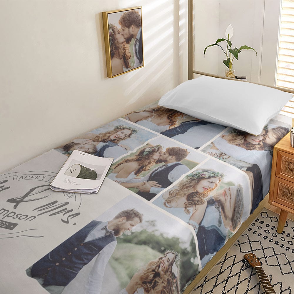Personalised Photo Collage Duvet Cover | Custom Bedding Set & Unique Gift