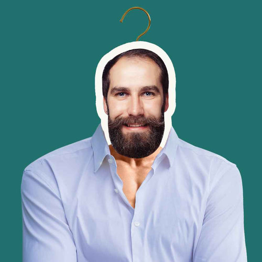 Custom Face Hanger For Your Friends Personalized Muscular Man Portrait Hanger
