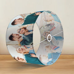 Custom Photo Drum Lampshade - Personalised House Warming Gift