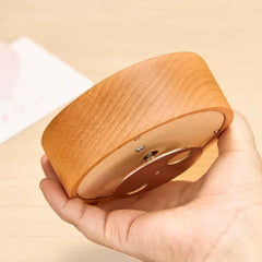 Custom Photo Wooden Music Box Rotating Base Music Tabel Decoration Castle in the Sky