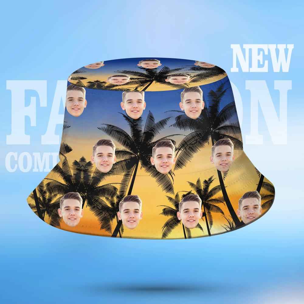 Custom Bucket Hat Unisex Outdoor Summer Cap Hiking Beach Sports Hats Gift for Lover Multiple Styles