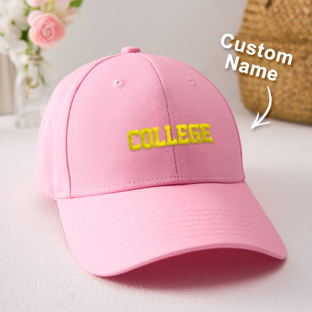 Adjustable personalised team cap on mannequin — one‑size adjustable design, great for teens and adults