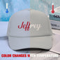 Packaged customised puff print trucker hat ready for dispatch after quality inspection — an excellent personalised graduation gift