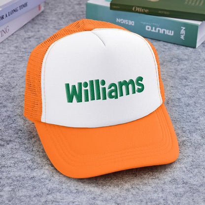 Personalised Puff Print Trucker Hat - Custom Name Foam Cap | Back to School Gift