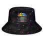 Size guide for personalised lightsaber bucket hat S–XXL — choose correct size for gifts for dad