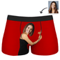 Step-by-step production graphic: order, upload, production, quality check and dispatch for made-to-order Girlfriend Hugs boxers — personalised gift process explained