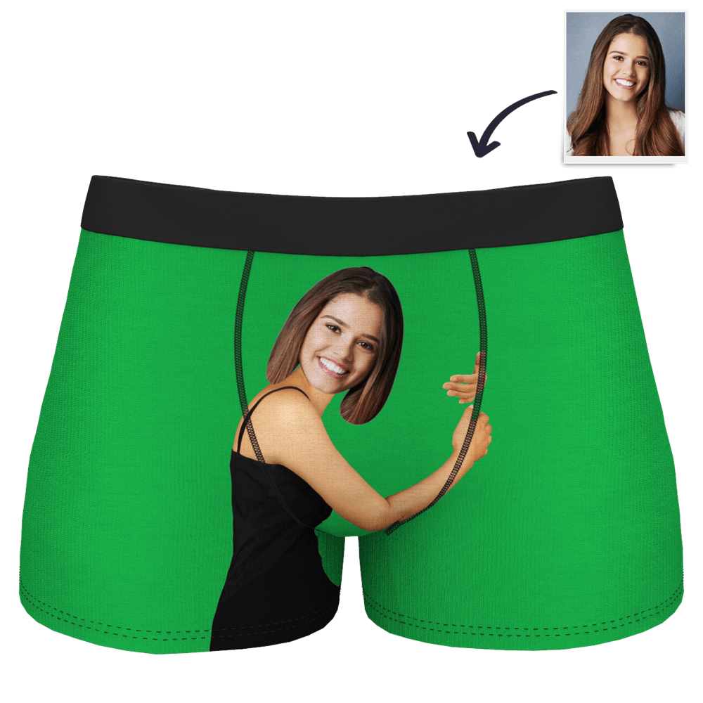 Size and fit guide for personalised boxer shorts — check measurements to ensure the perfect Christmas gift for him