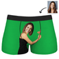 Size and fit guide for personalised boxer shorts — check measurements to ensure the perfect Christmas gift for him