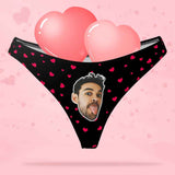 Sweet Heart - Women's Popular Custom Face Thong Pantie Underwear