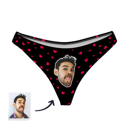 Custom Face Thong Panties | Personalised Women's Underwear