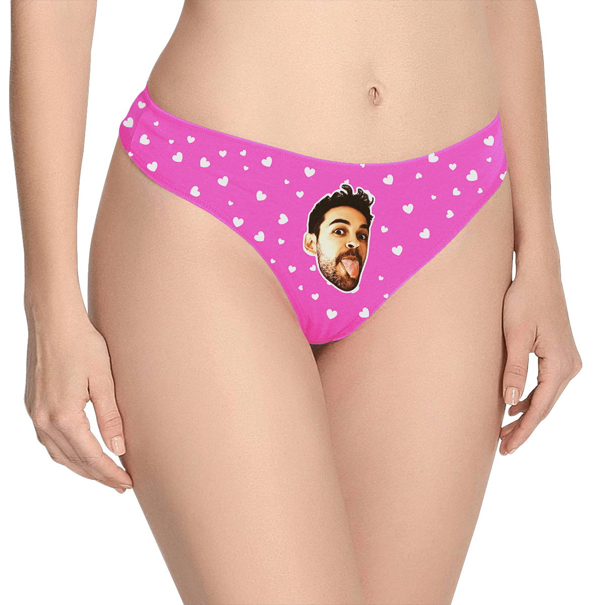 Custom Face Thong Panties | Personalised Women's Underwear