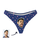 Sweet Heart - Women's Popular Custom Face Thong Pantie Underwear