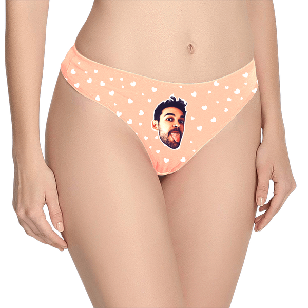 Custom Face Thong Panties | Personalised Women's Underwear