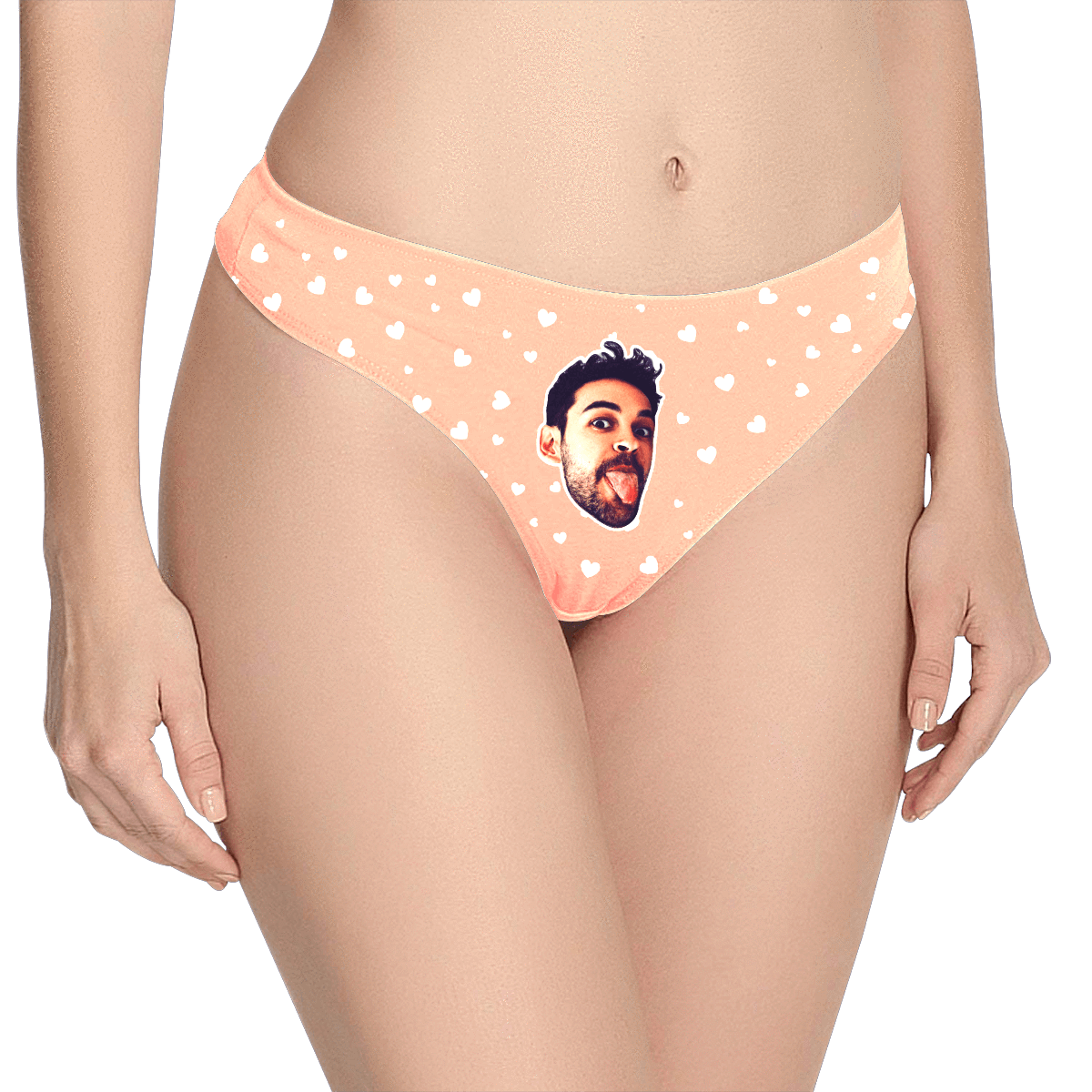 Custom Face Thong Panties | Personalised Women's Underwear