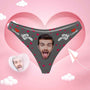LOVER - WOMEN'S CUSTOM FACE THONG PANTIE UNDERWEAR