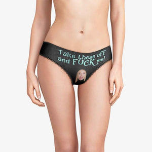 Custom Panties Face Panties Personalized Valentines Day Gifts