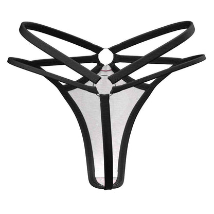 Custom Face Thong Leopard Prints Pink Funny Sexy Thongs Personalized Female Boxer Gift for Her