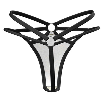 Custom Face Thong Leopard Zipper Face Funny Sexy Thongs Personalized Female Boxer Gift for Her
