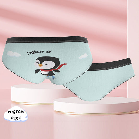 Close-up of the custom engraved colourful cartoon print on Personalised Photo Underwear, showing high-resolution, fade-resistant personalised photo printing