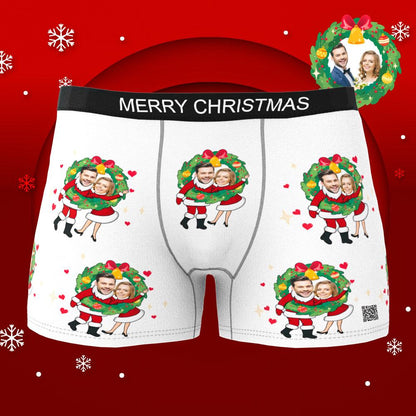 Size guide graphic for personalised boxers and panties — measurements to ensure the correct fit for your custom Christmas gift
