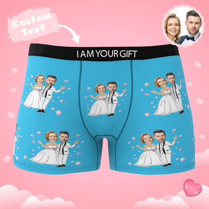 Custom Photo Boxer — Personalised Face Boxers with AR View (Gift for Him)