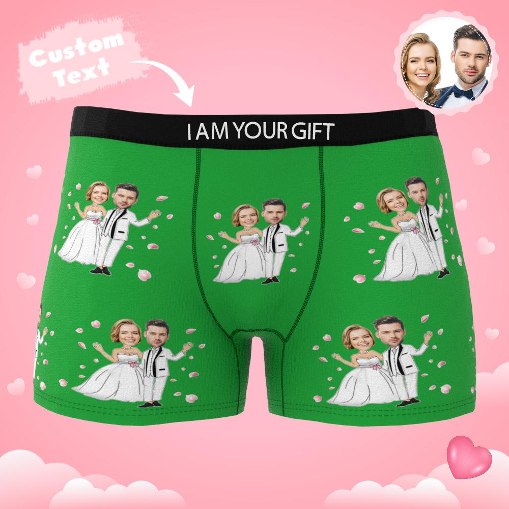 Custom Photo Boxer — Personalised Face Boxers with AR View (Gift for Him)