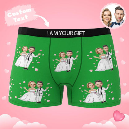 Custom Photo Boxer — Personalised Face Boxers with AR View (Gift for Him)