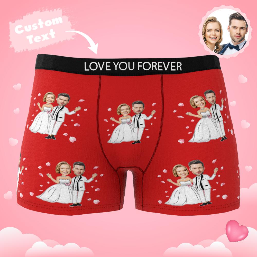 Custom Photo Boxer — Personalised Face Boxers with AR View (Gift for Him)