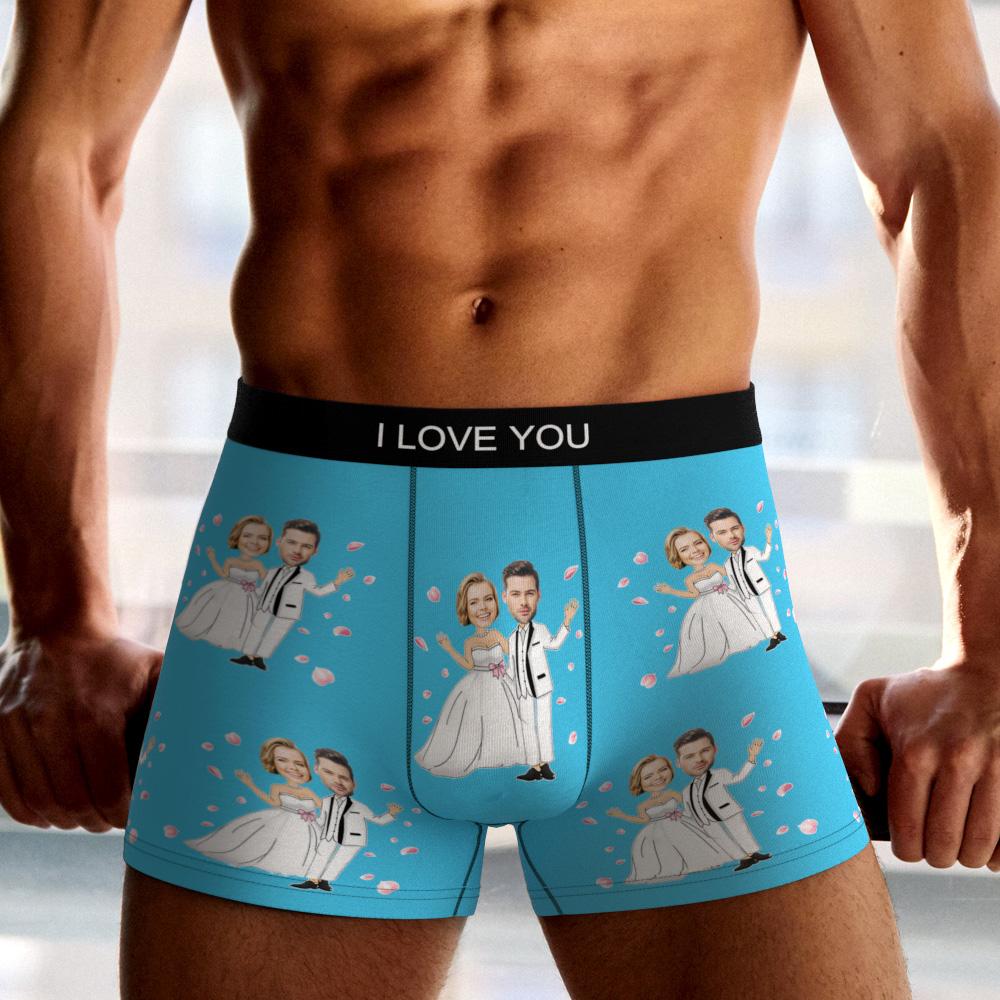Custom Photo Boxer — Personalised Face Boxers with AR View (Gift for Him)