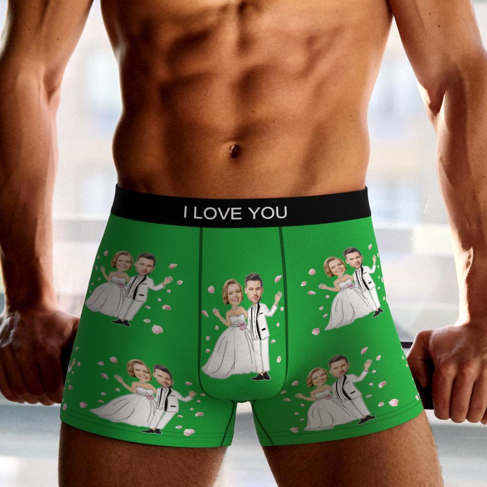 Custom Photo Boxer — Personalised Face Boxers with AR View (Gift for Him)